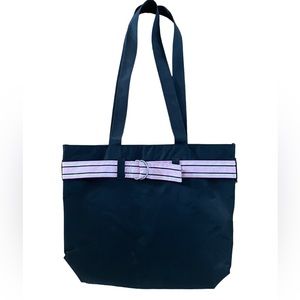 CURVES TOTE BAG Black Pink White